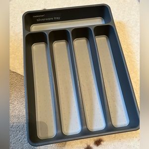 Madesmart Silverware Tray Gray